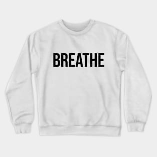 Breathe Yoga and Meditation Crewneck Sweatshirt